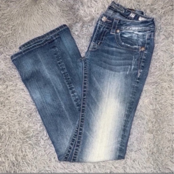 Miss Me Jeans Signature Rise Boot Cut Size 27 - Picture 3 of 11